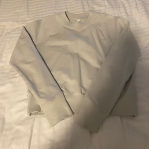 Womens teal lulu lemon long workout sweater size 4